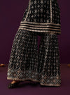 Mehreen Banarsi Black Kurta Set