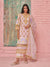Poema Supima Cotton Printed Pink Kurta Set