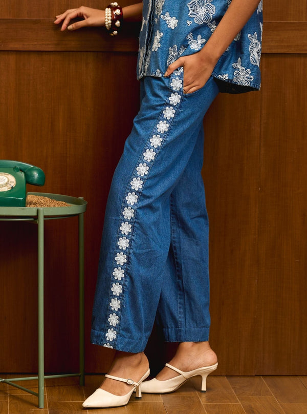 Tavi Denim Shirt Set
