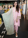Avira Supima Cotton Pink Kurta Set