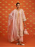 Sawika Organza Pink Anarkali Kurta Set