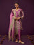 Sunee Organza Grape Kurta Set
