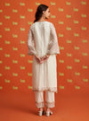 Suwanni Organza Off White Kurta Set