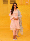 Abria Supima Cotton Pink Kurta with Dhoti Pant Set