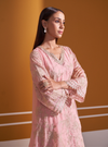Sunee Organza Pink Kurta Set