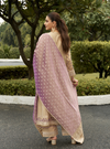 Nayana Champagne Tissue Kurta Set