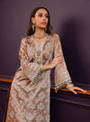 Amie Tissue Brown Kurta Set