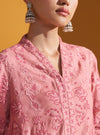 Ellis Wool Pink Kurta Set