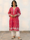 Love Song Supima Cotton Red Kurta Set