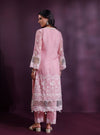 Ina Organza Onion Pink Kurta Set