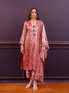 Amie Tissue Fuschia Kurta Set