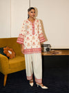 Colette Wool Off White Kurta Set
