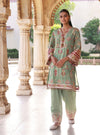 Noreya Lawn Sage Green Kurta Set