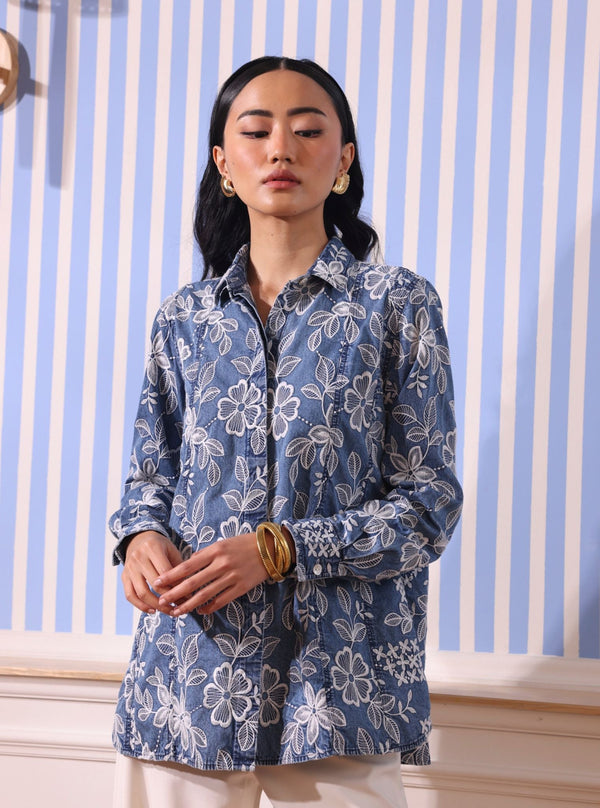Leon Denim Blue Shirt