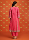 Itsara Supima Cotton Fuschia Kurta Set