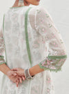 Leilani Organza Green Kurta Set