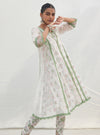 Leilani Organza Green Kurta Set