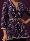 Preeda Pima Satin Purple Co-ord Set