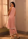 Tesni Supima Cotton Light Pink Kurta Set