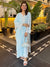 Tamaya Supima Cotton Light Blue Kurta Set