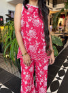 Neve Supima Cotton Fuschia Co-ord Set