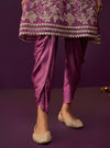 Sunee Organza Grape Kurta Set