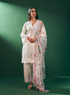 Riva Supima Cotton Off White Kurta Set