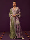 Briar Cupro Satin Purple Kurta Set