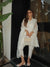 Uma Organza White Kurta Set