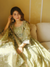 Genda Royal Tissue Sage Green Anarkali Kurta Set