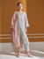 Suwanni Organza Light Blue Kurta Set
