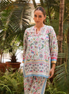 Saurmi Lawn Blue Top Set