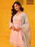 Abria Supima Cotton Pink Kurta with Dhoti Pant Set