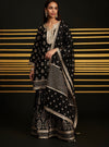 Mahiya Bemberg Satin Black Kurta Set