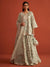 Fitoor Organza Satin Sage Green Kurta Set