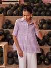 Erica Supima Cotton Lilac Shirt