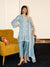 Greta Wool Light Blue Kurta Set
